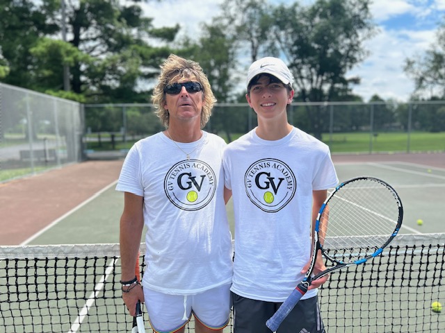 Coach with student
